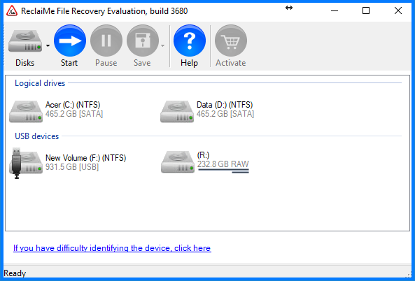 raw file recovery